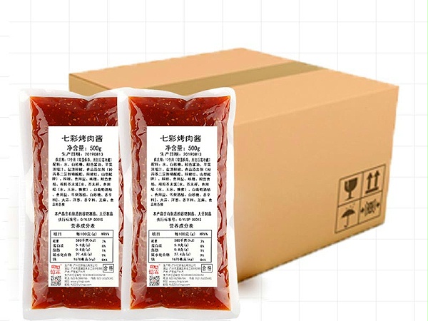 七彩烤肉酱 产品展示