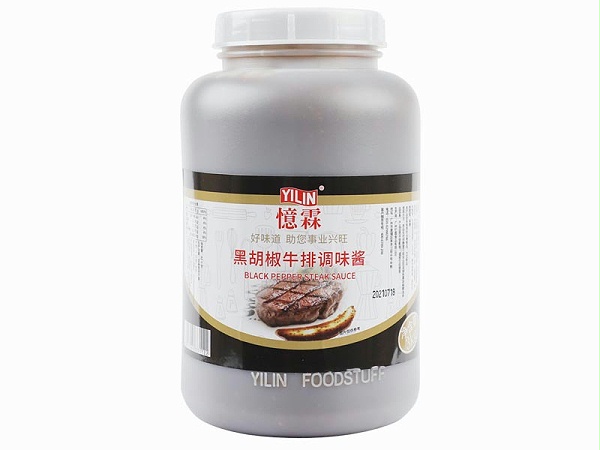 3kg 黑胡椒牛排调味酱