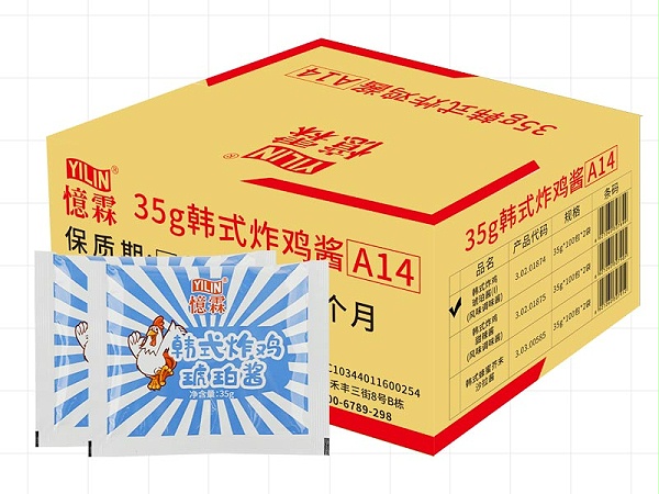 韩式炸鸡琥珀酱 产品展示